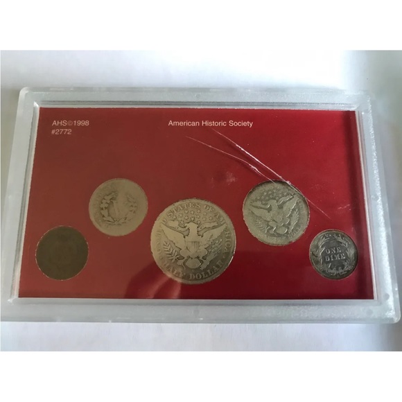 5 Coins Americana Series The YESTERYEAR Collection American Historic Society - Picture 2 of 12